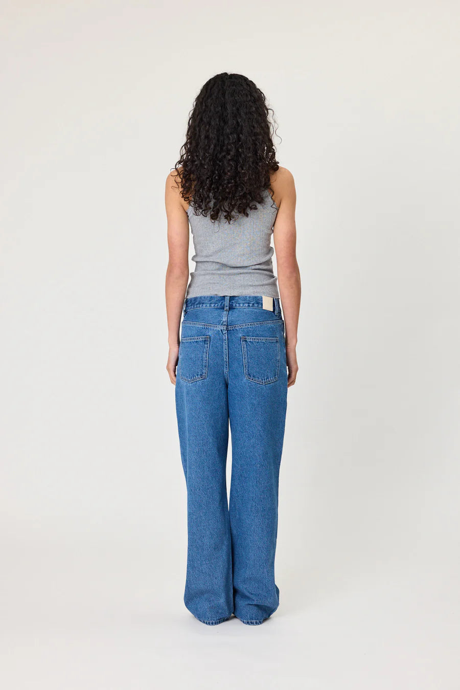 POPPY TANK - GREY MARLE