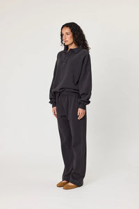 CONRAD JUMPER - WASHED BLACK