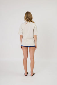 ARIA TEE - WASHED IVORY
