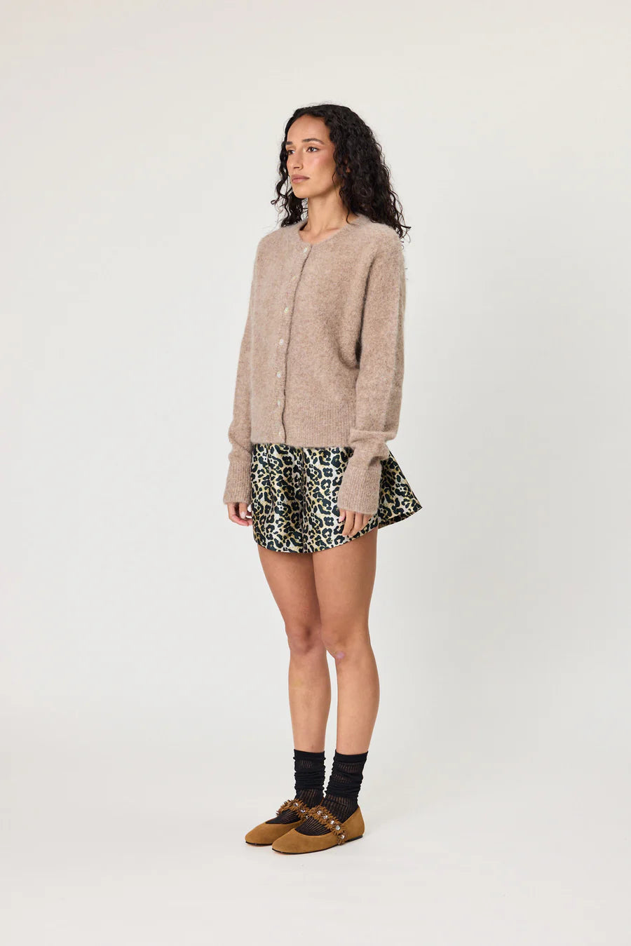 MORGAN CARDI - LATTE