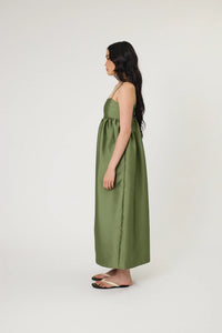 SYDNEY MAXI DRESS - SEAWEED