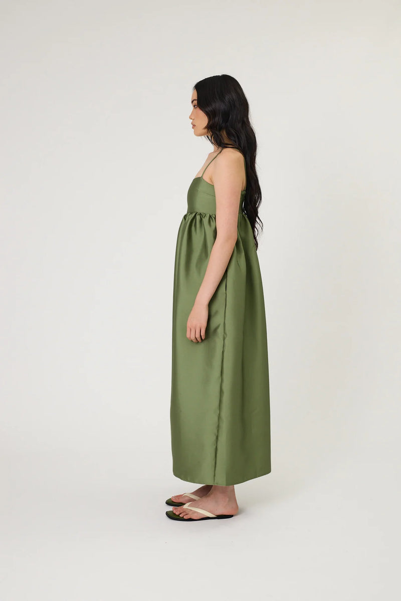 SYDNEY MAXI DRESS - SEAWEED