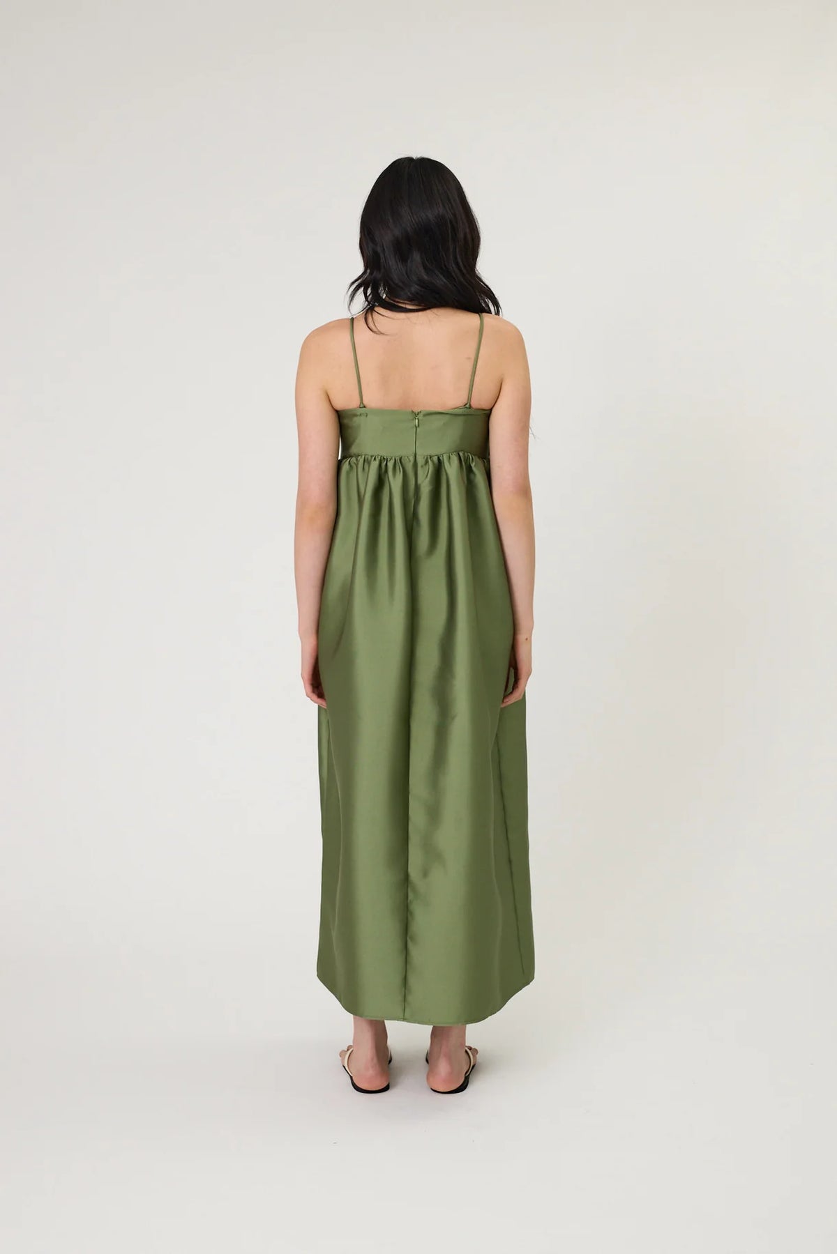 SYDNEY MAXI DRESS - SEAWEED