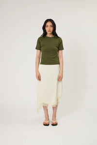 ARDEN TEE - SEAWEED