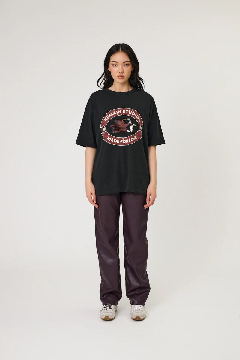 STARLET TEE - WASHED BLACK
