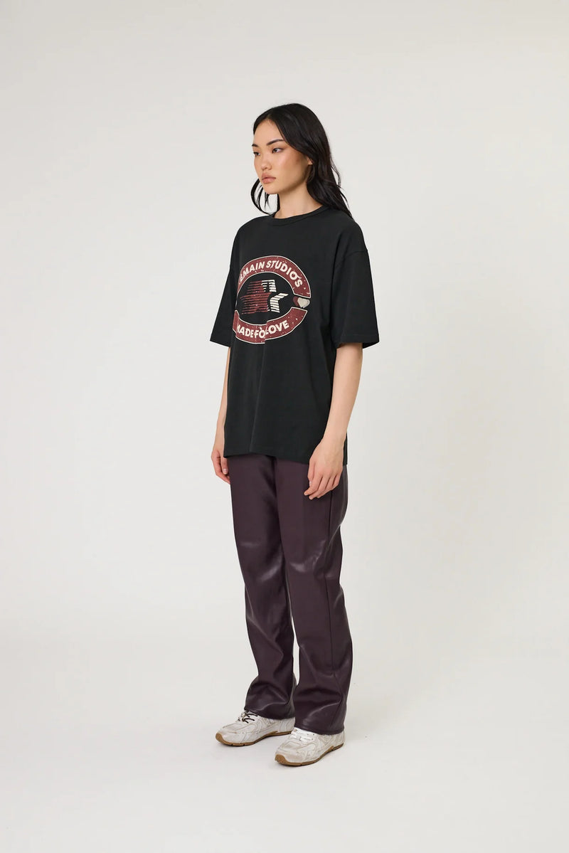 STARLET TEE - WASHED BLACK