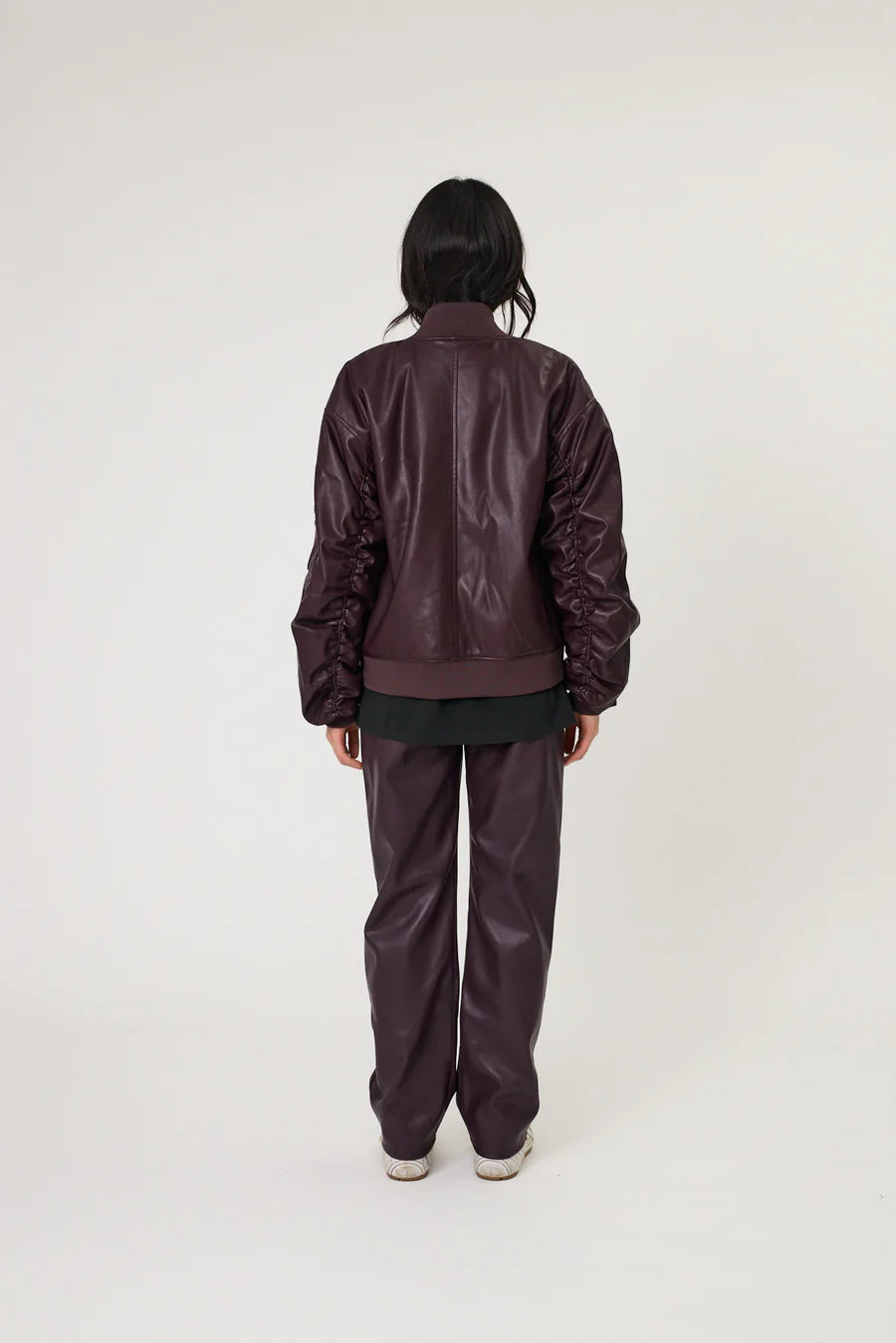 Presley Bomber Jacket - Merlot