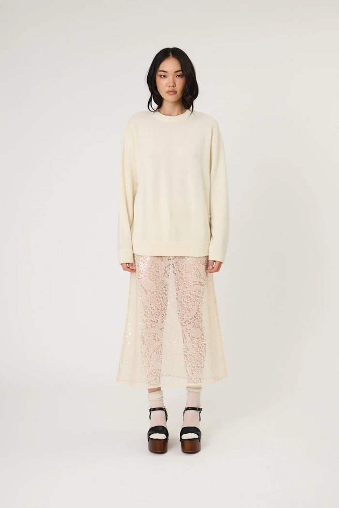 KENNEDY KNIT - IVORY