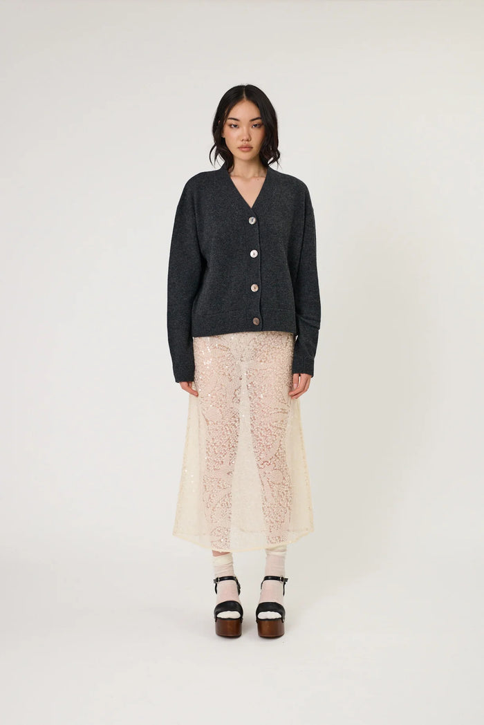 NOA CARDIGAN - SLATE