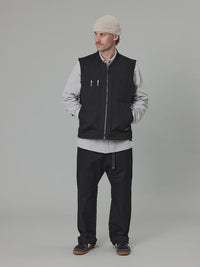 OCEAN WORKS VEST - BLACK