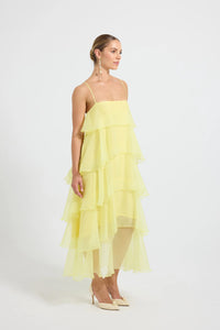 Cleo Tiered Maxi - Lemon