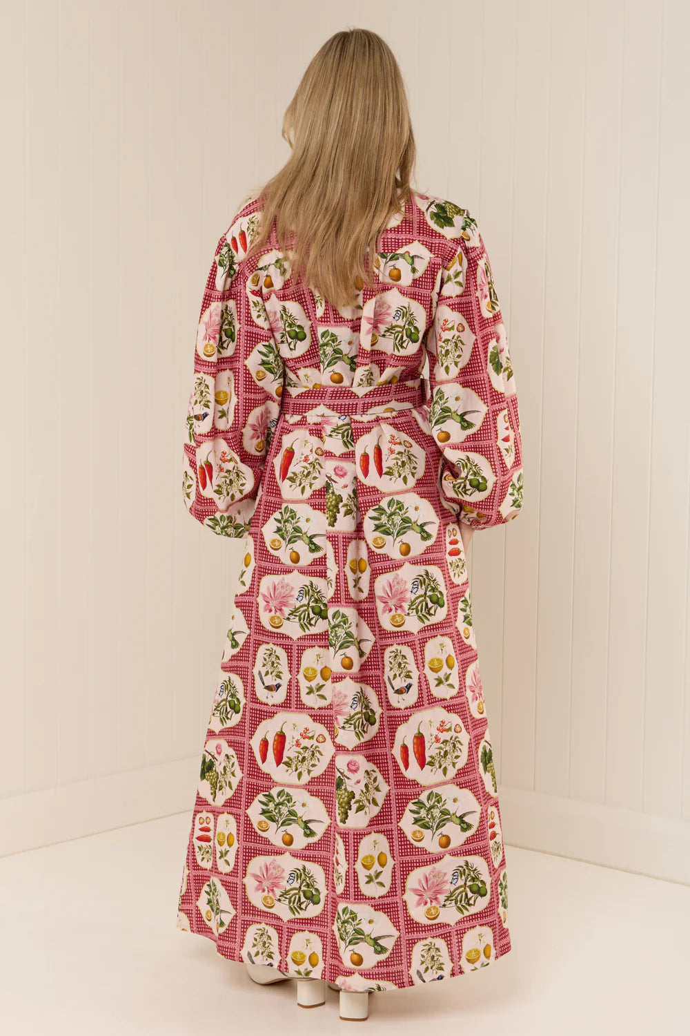 Noddy Dress - Pink Citrus