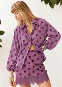 Posto Spot Mini Skirt