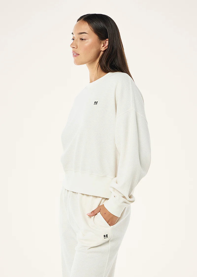PRINTEMPS SWEAT - WHISPER WHITE