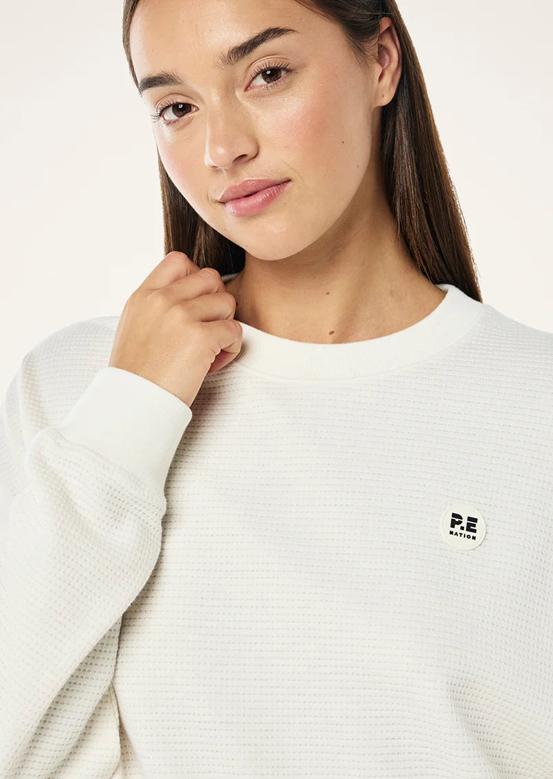 PRINTEMPS SWEAT - WHISPER WHITE