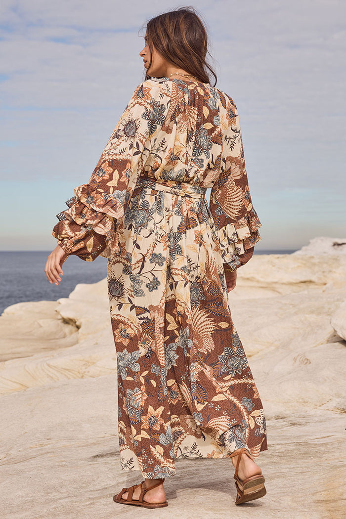 Volcano Goddess Gown - Coconut