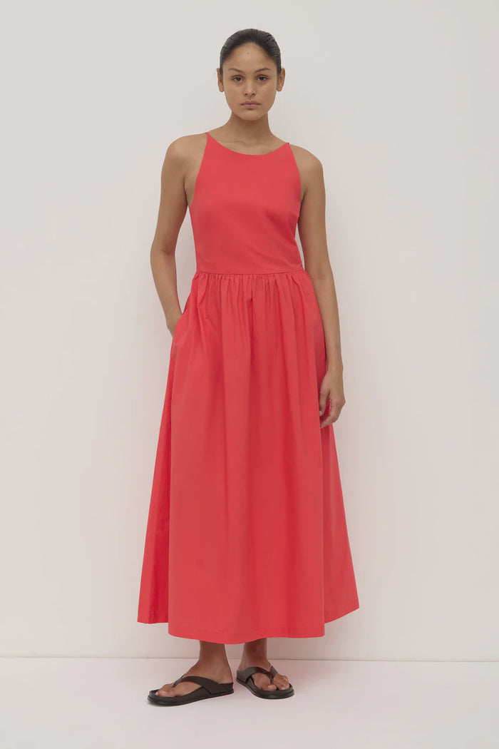 Posie Midi Dress - Chilli