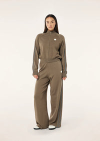RETREAT KNIT JACKET - BURNT BISCUIT