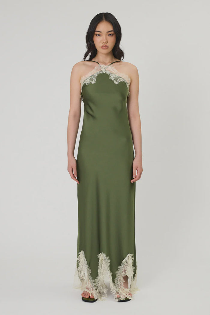 RUE DRESS - SEAWEED