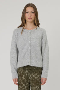 RYDER CARDIGAN - GREY MARLE