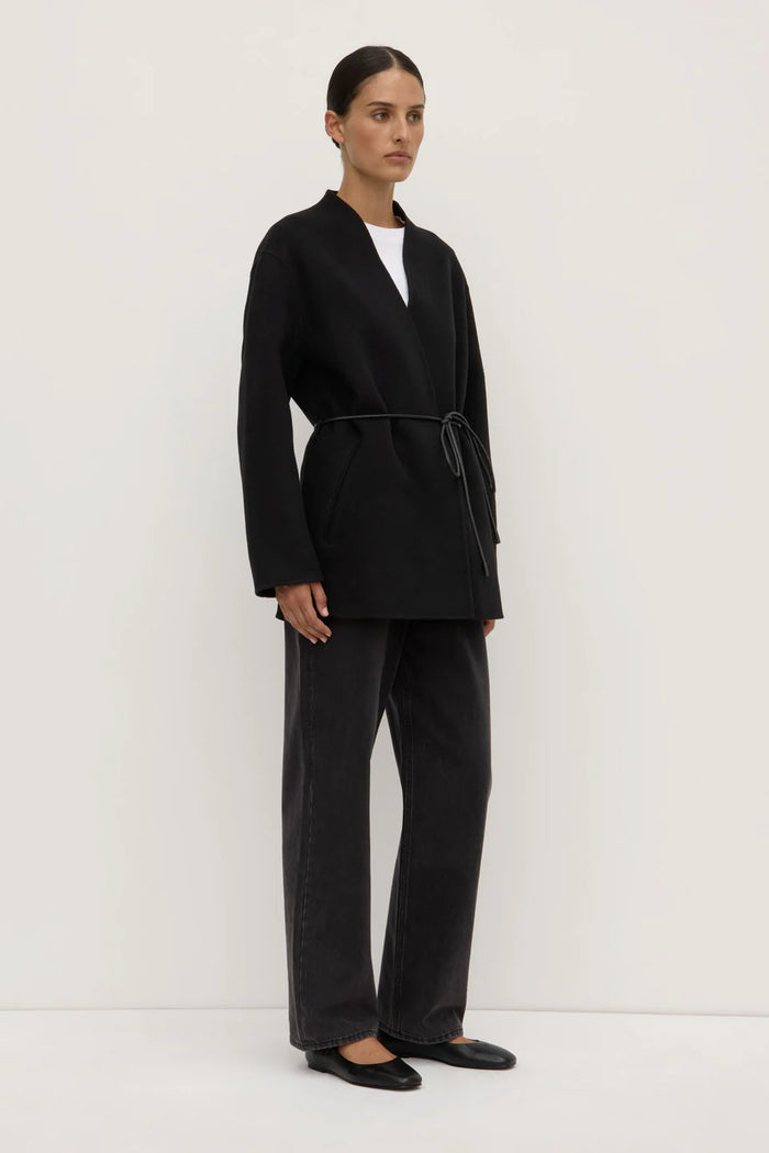 Rhea Wool Jacket - Black