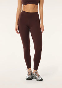 Signature Full Lenght Legging - MAHOGANY