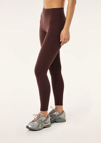 Signature Full Lenght Legging - MAHOGANY