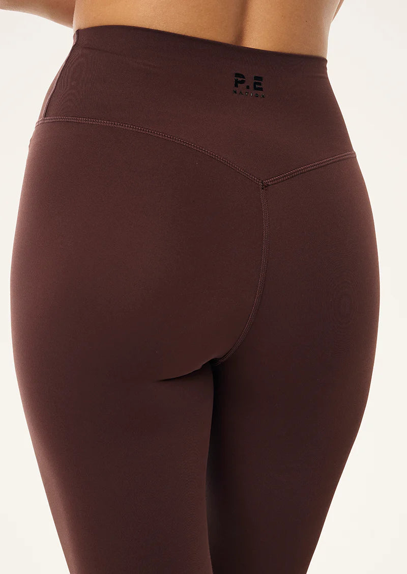 Signature Full Lenght Legging - MAHOGANY