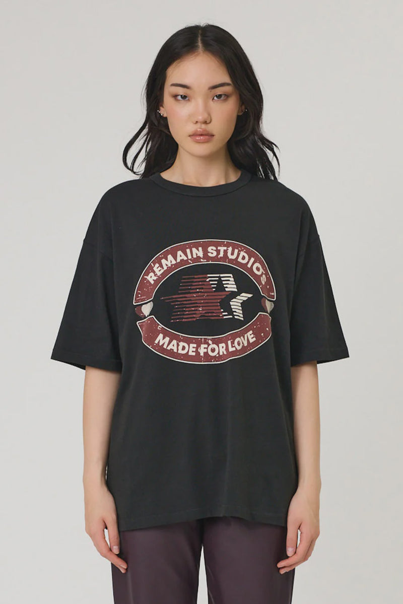 STARLET TEE - WASHED BLACK