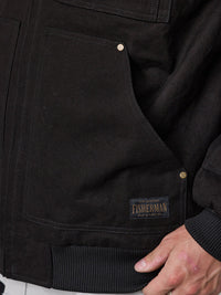 STATEN BOMBER JACKET - BLACK