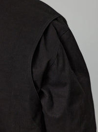 STATEN BOMBER JACKET - BLACK