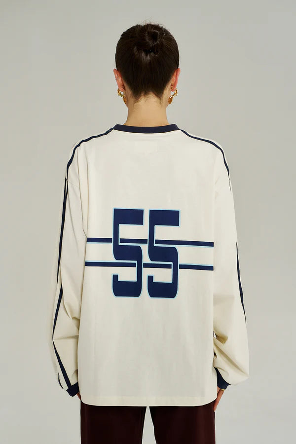 BLEU 55 LS TEE