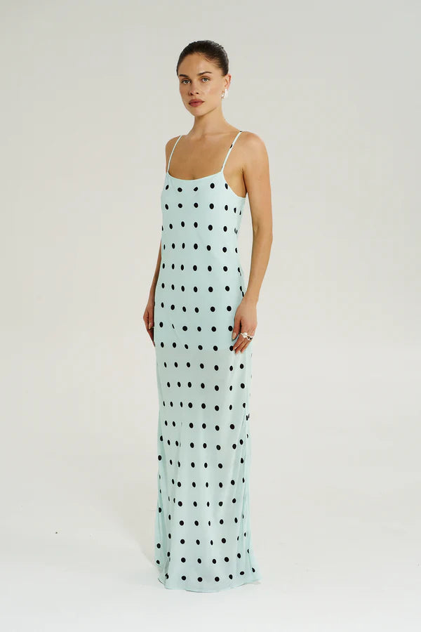LUNA MAXI DRESS - PINOT DROP