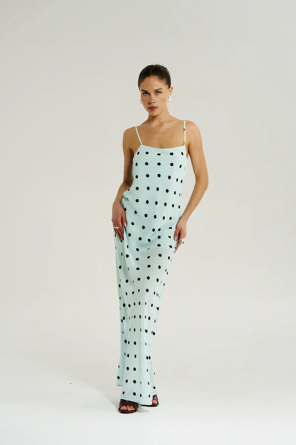 LUNA MAXI DRESS - PINOT DROP