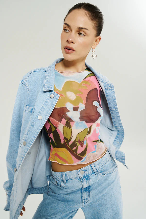 DENIM JACKET - ICEL DENIM
