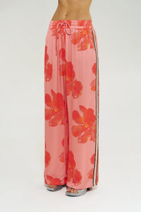 WIDE LEG PANT- PEACH PETAL
