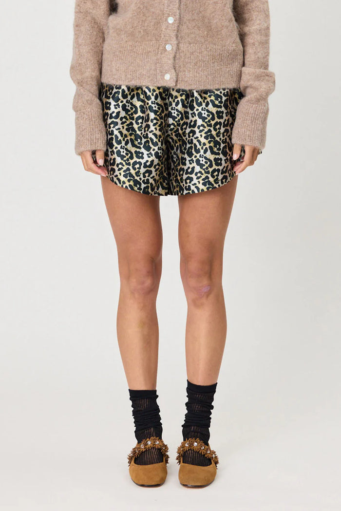SUTTON SHORTS - LEOPARD