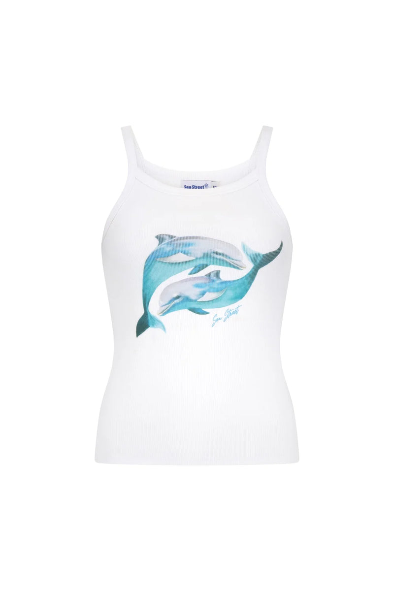 Yin Yang Dolphin Singlet