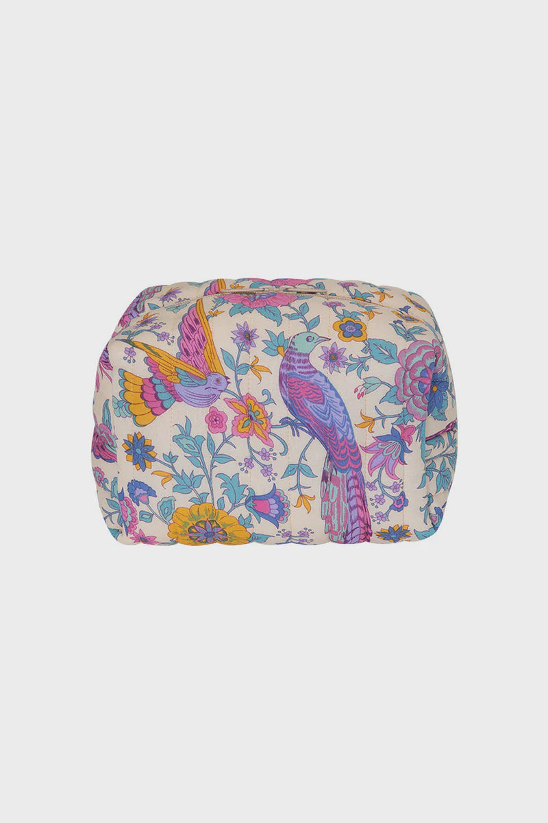 Renew Quilted Medium Make Up Bag - Lovebird - Chamomile