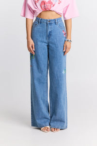 Tattoo Denim Jean