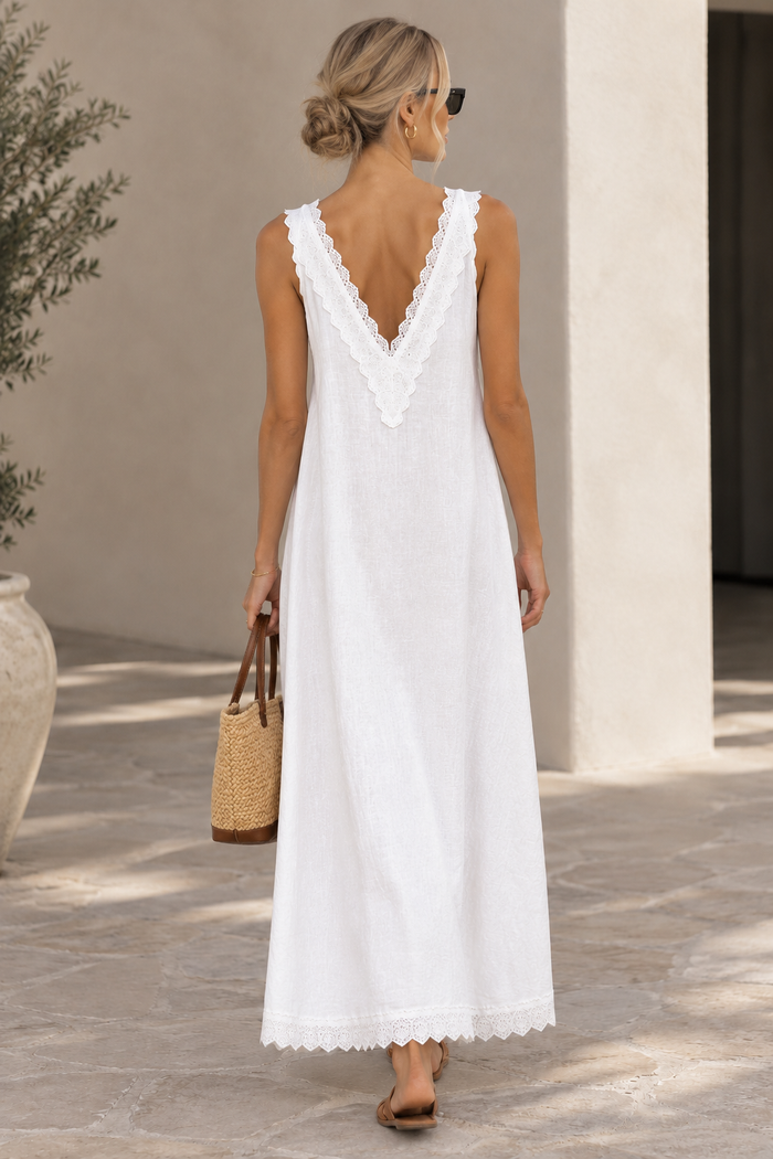 Charlotte Maxi Dress - White
