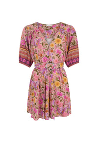 Swan Lake Mini Dress - Lilac Rose