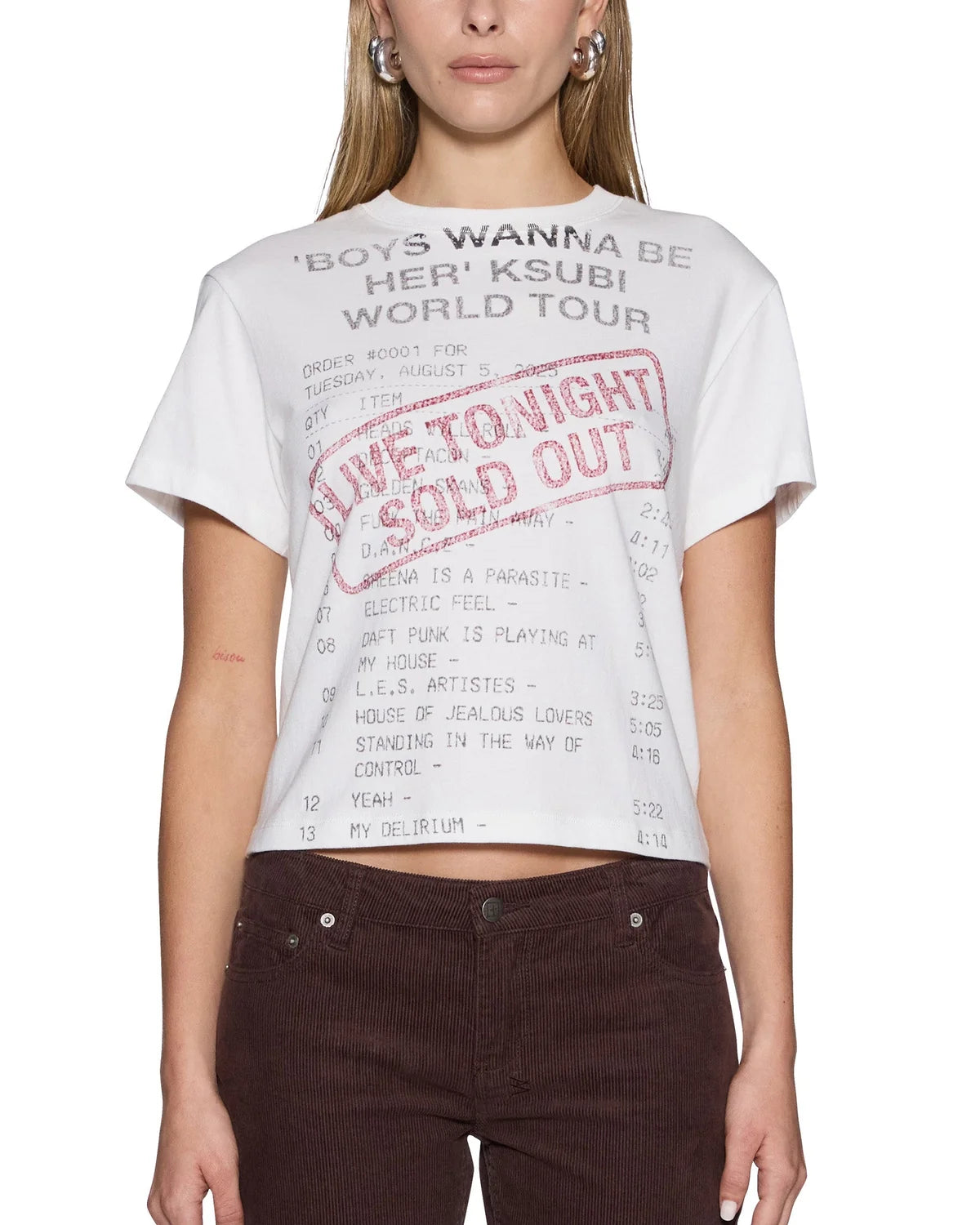 Sold Out Shrunken Tee Vintage White