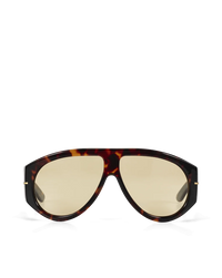 The Amelia Dark Havana Tort Yellow