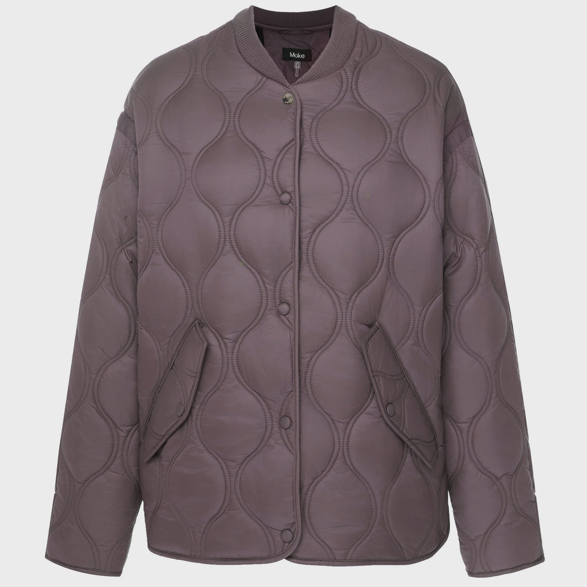 Talei Quilted Bomber |  Cocoa