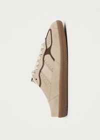 Tb.490 Mule Cream Leather Sneakers