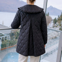 Tess Quilted Coat |  Black