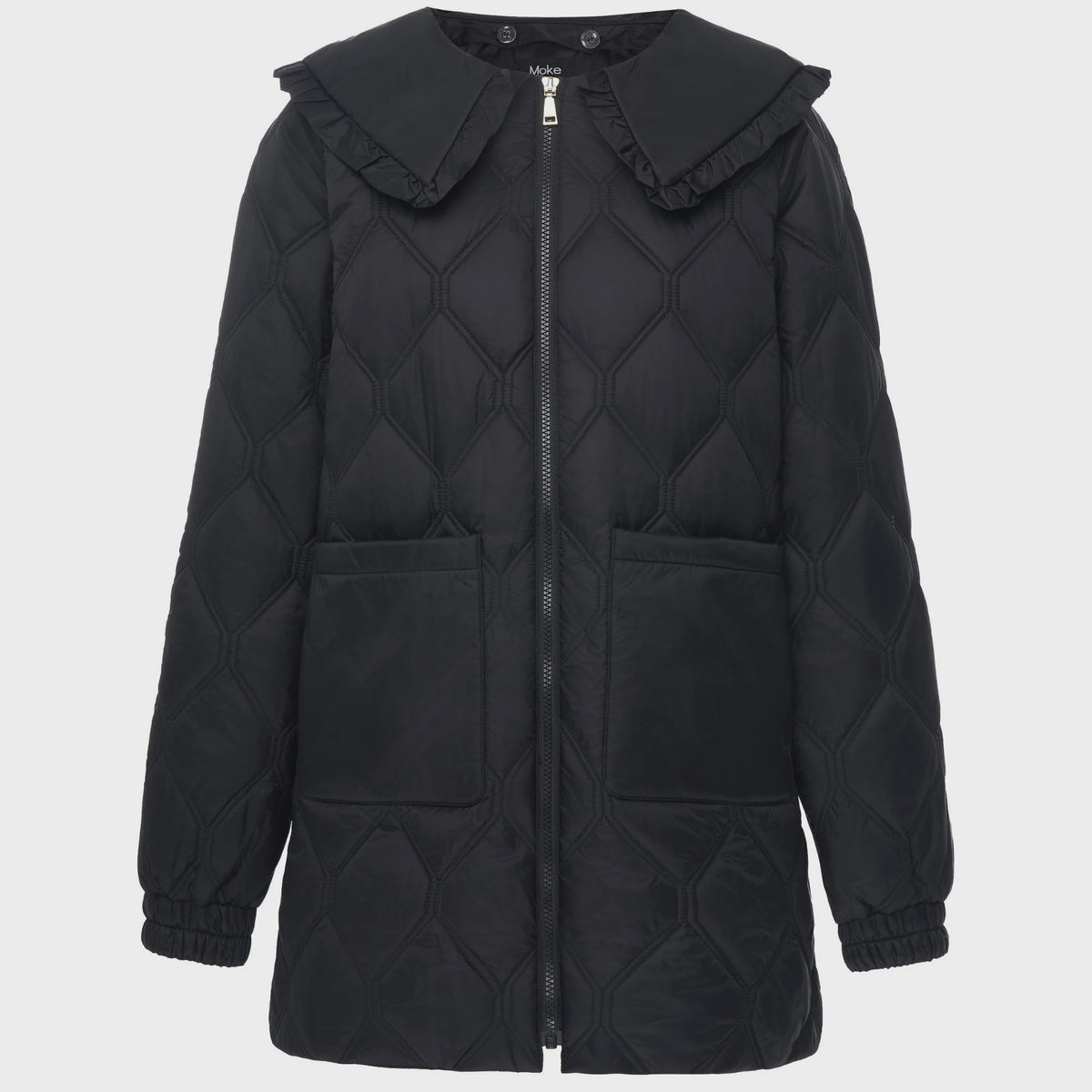 Tess Quilted Coat |  Black