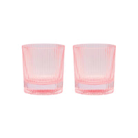 THE SCOUT LOWBALL GLASSES - BLUSH
