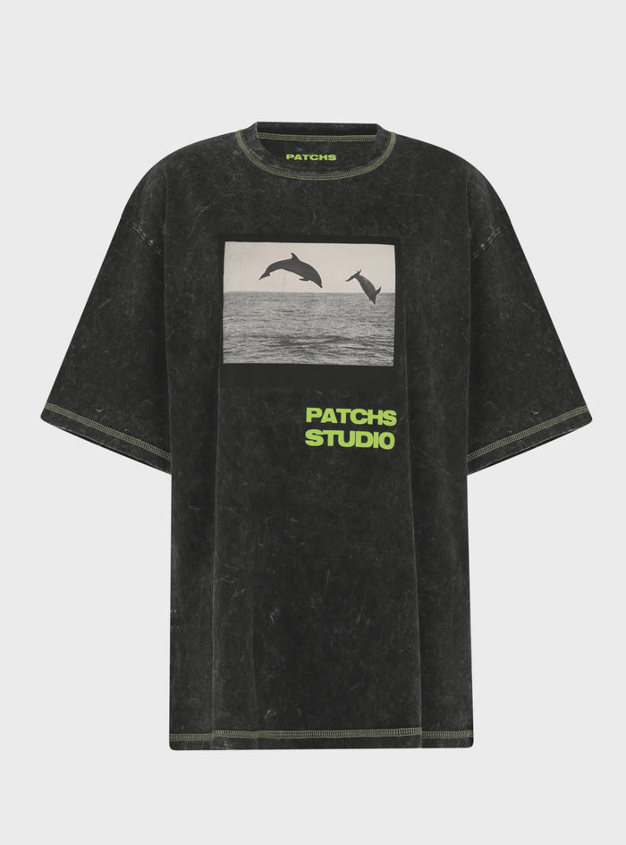 FLURO DOLPHIN TEE